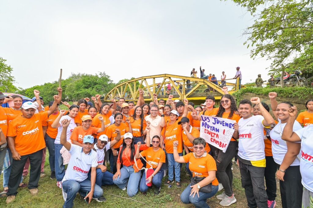 ¡Mas obras para el pueblo! gobernador Rafael Martínez dio inicio a los trabajos de rehabilitación del Puente de Michichoa