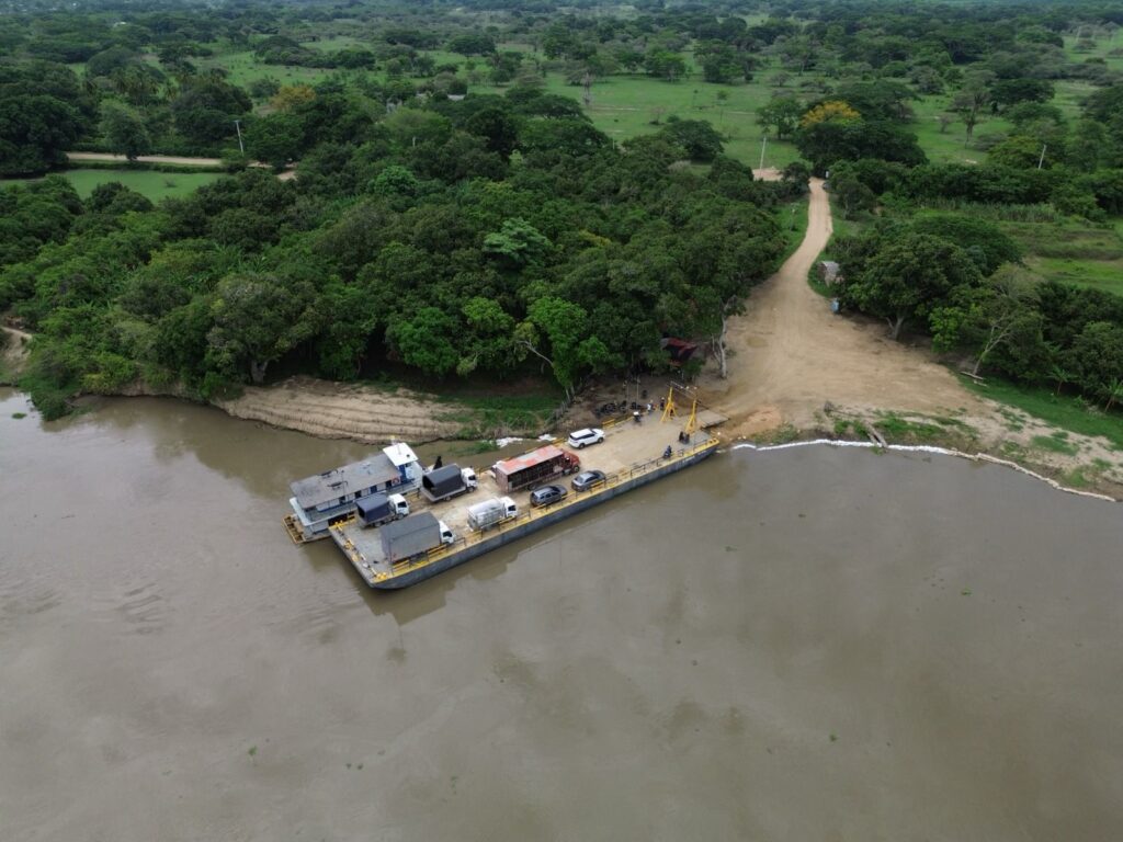 Gobernación convoca a entidades nacionales por erosión en el ferry entre Salamina y El Piñón