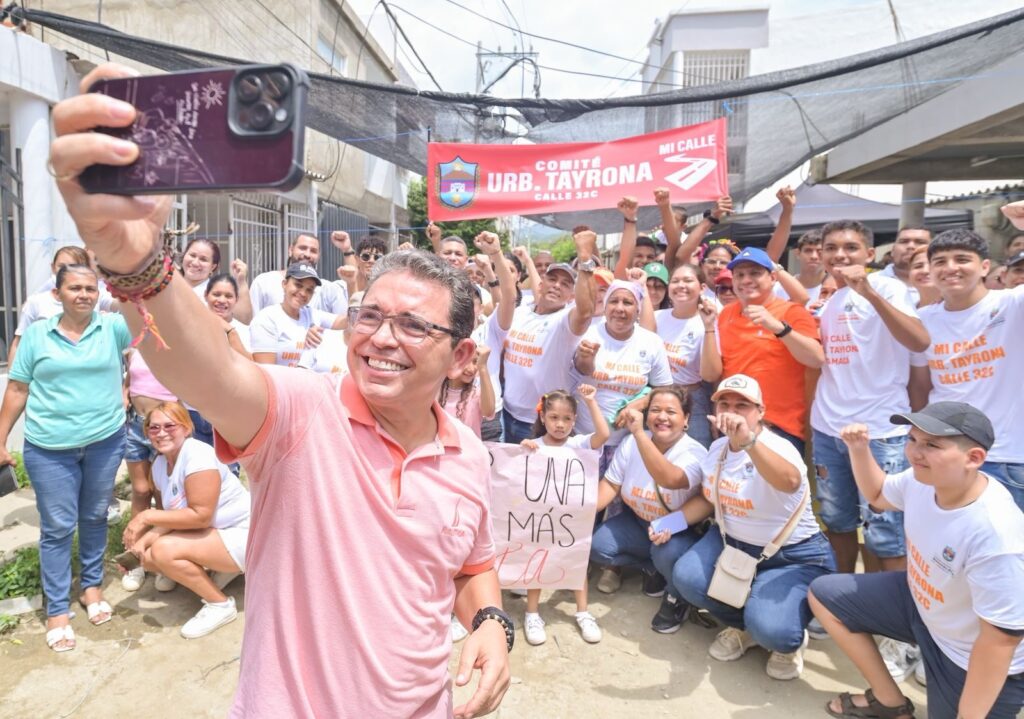 Samarios exaltan el programa ‘Mi Calle fase 3’ de la Gobernación